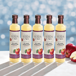 5 Pack Organic Apple Cider Vinegar - Fermente Mutfağım