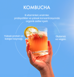 5 Pack Organic Kombucha Tea - Fermente Mutfağım (1)