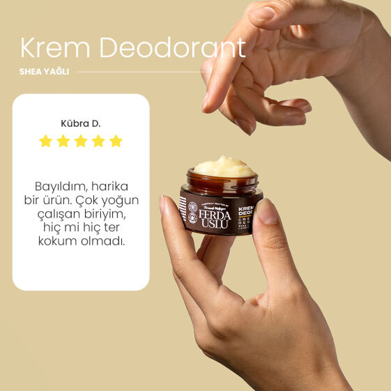 Doğal Krem Deodorant - Florayı Destekleyici 30 ml - 4