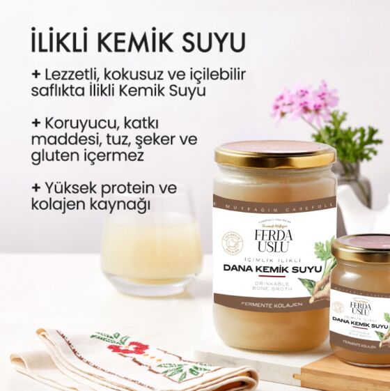 İçimlik İlikli Dana Kemik Suyu 210 ml - 2