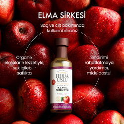 Organic Apple Cider Vinegar 100 ml - Fermente Mutfağım