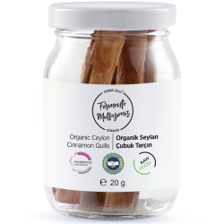 Organic Ceylon Cinnamon Stick - Fermente Mutfağım