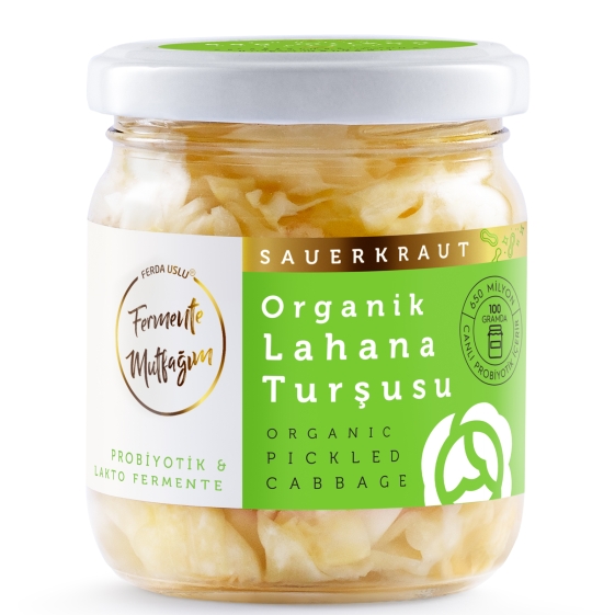 Organic Probiotic Pickled Cabbage 210 ml - 1