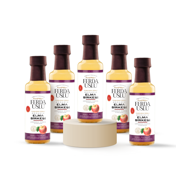 Pack of 5 Organic Apple Cider Vinegar 100 ml - 1