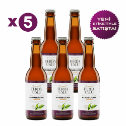 5'li Probiyotik Kombucha 330 ml - Fermente Mutfağım