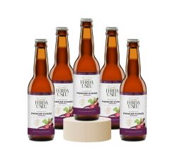 5' Li Pancar Kvass - Kırmızı Pancar + Şalgam + Mor Havuç Lakto Fermente İçecek 330 ml - 