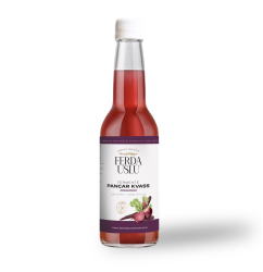 Pancar Kvass - Kırmızı Pancar + Şalgam + Mor Havuç Lakto Fermente İçecek 330 ml 